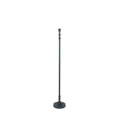 Matt Black Tall Stick Floor Lamp Base
