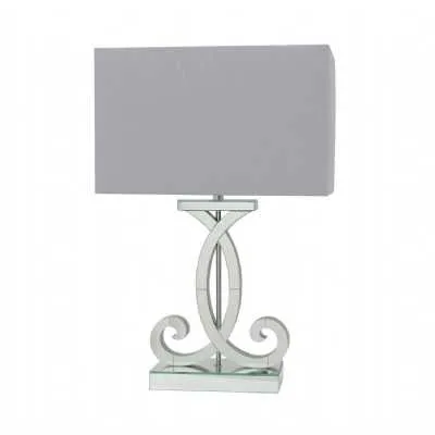 Hera Clear Mirror Table Lamp