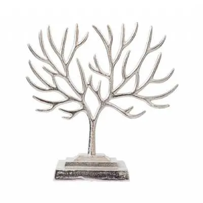 43cm Tree Sculpture Nickel