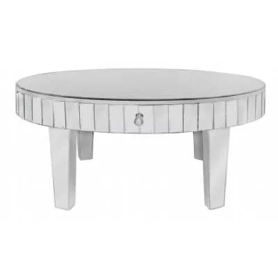 100cm Oval Mirror Coffee Table