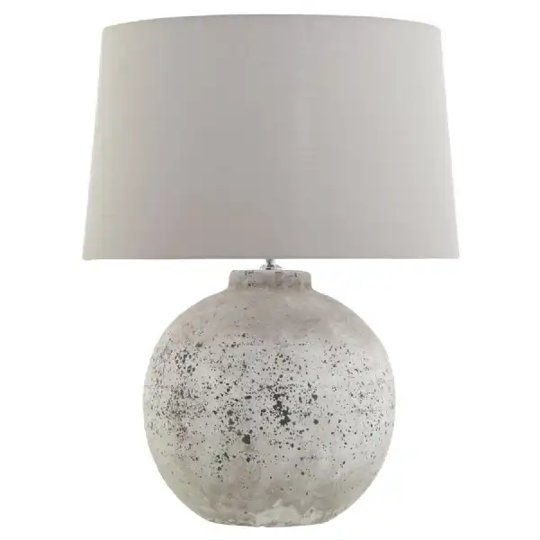 Tiber Large Stone Ceramic Lamp