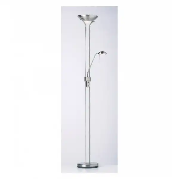 Floor Lamp Satin Chrome