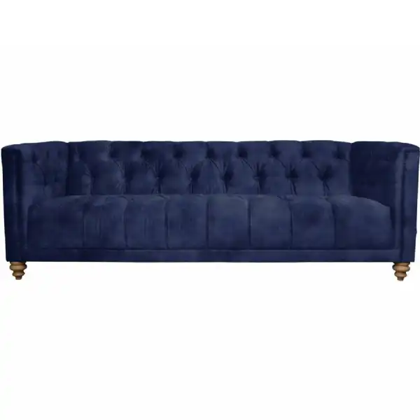 Extra Large In Classic Velvet Deep Blue With Light Leg