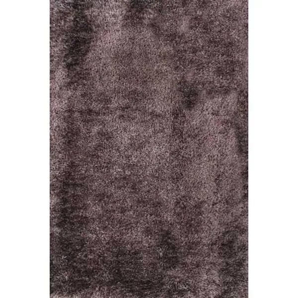 Indigo Plain Charcoal Modern Style Polyester Shaggy Rug 160 x 230