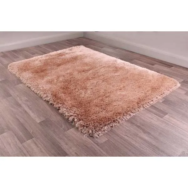 MAYFAIR PLAIN CHAMPAGNE BEIGE RUG 160 x 230cm