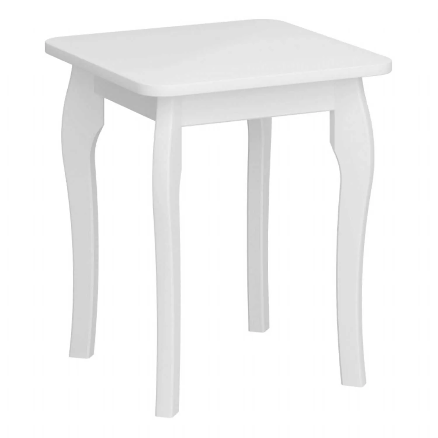 Baroque Stool White