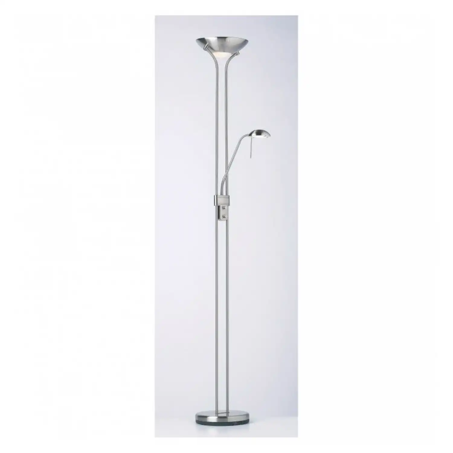 Floor Lamp Satin Chrome