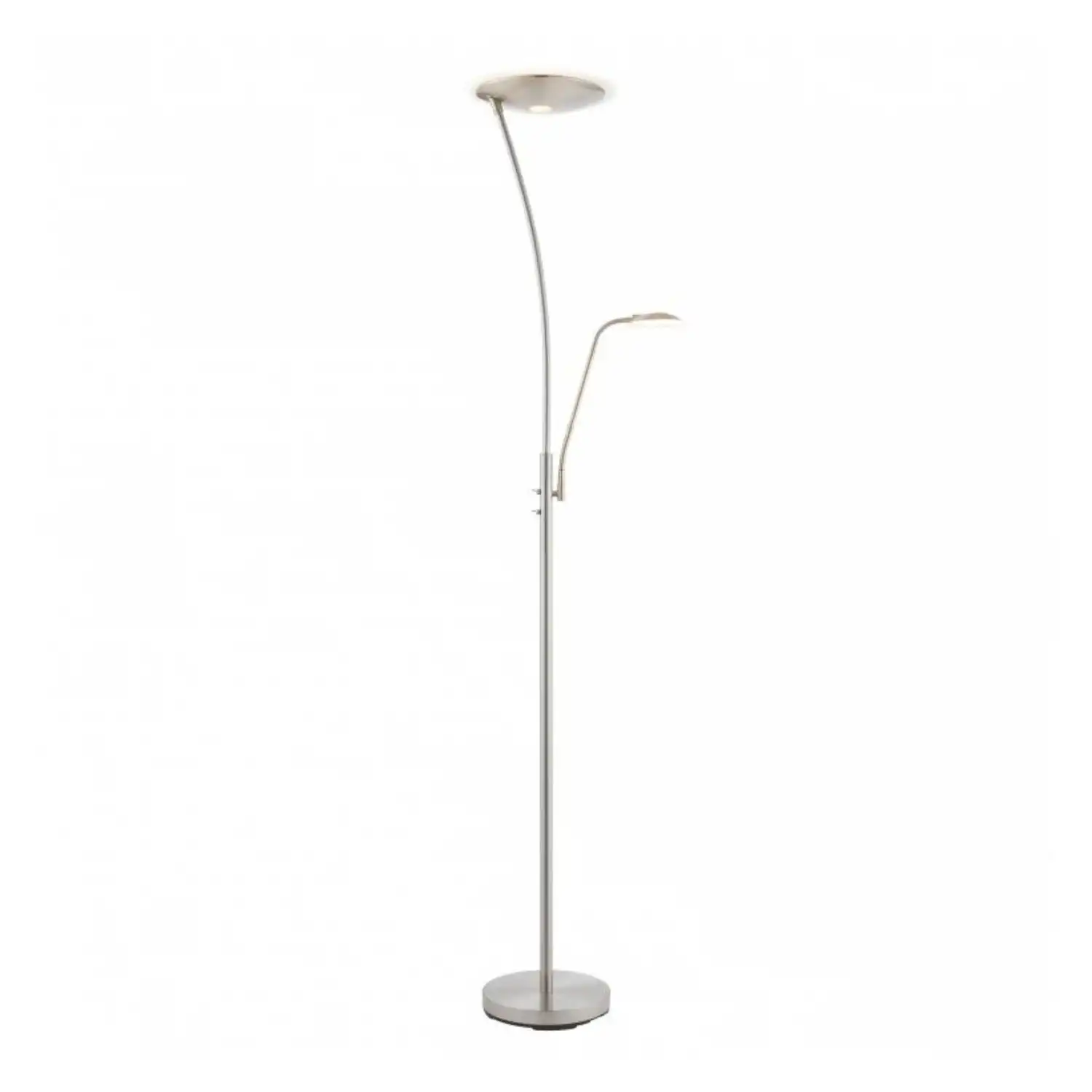 Floor Lamp Satin Chrome