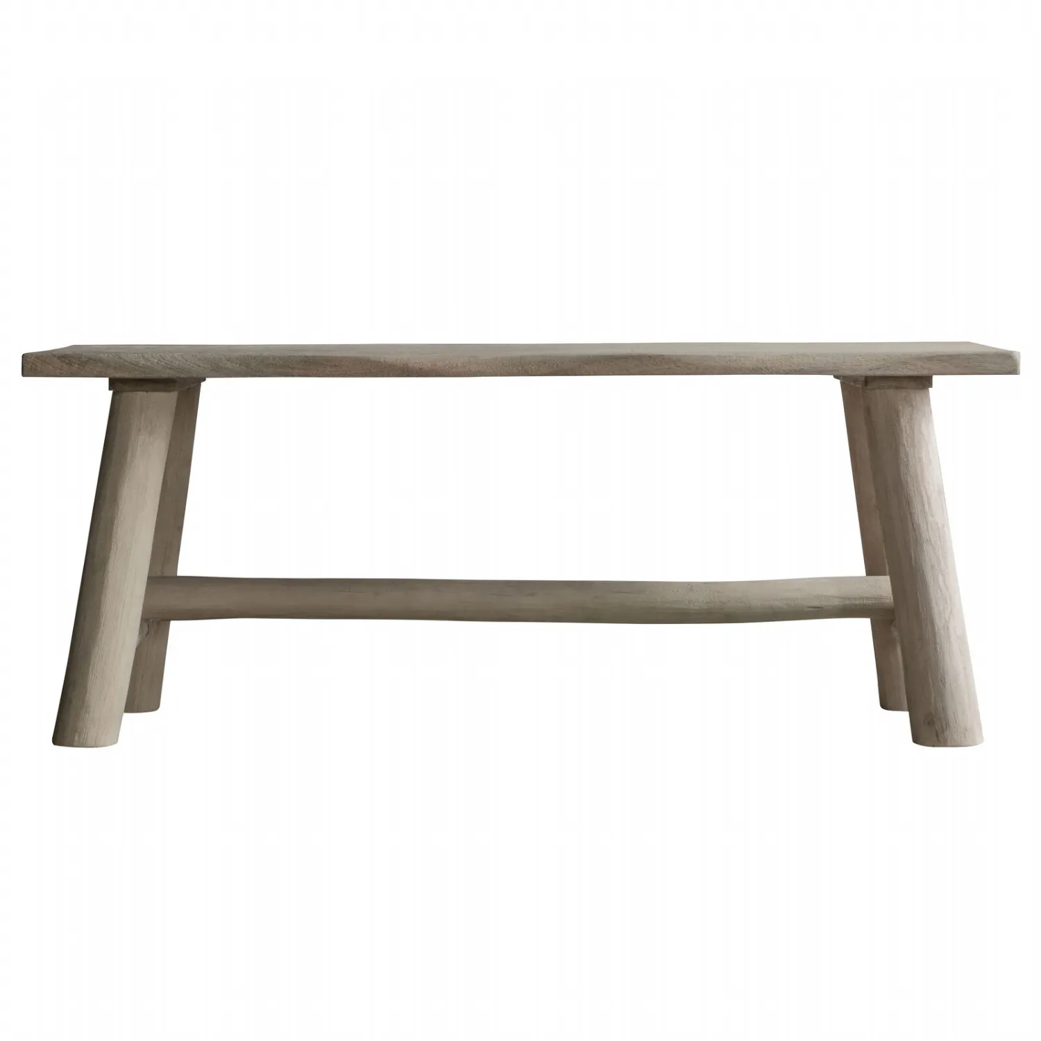 Natural Rustic Wood Short 110cm Kitchen Dining Bench