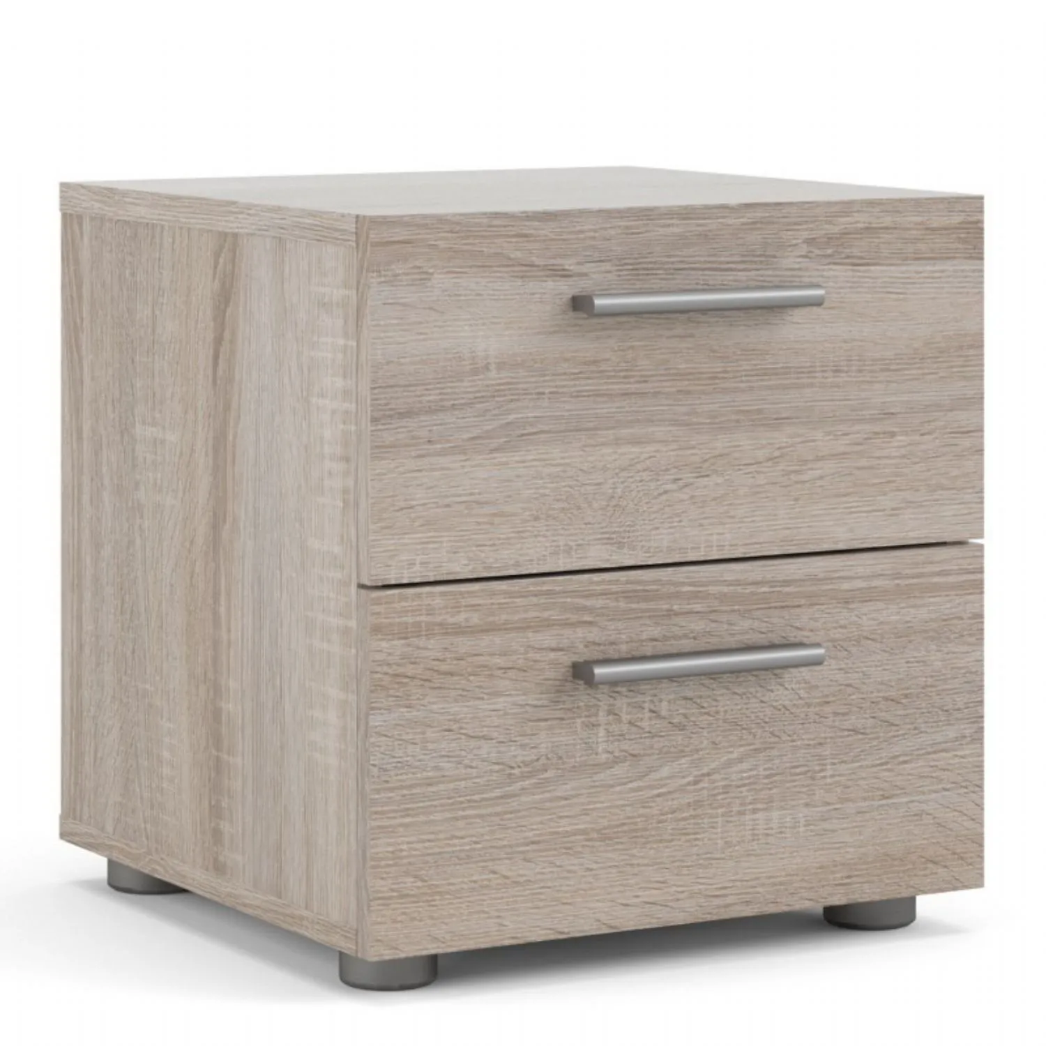 Pepe Bedside 2 Drawers in Truffle Oak