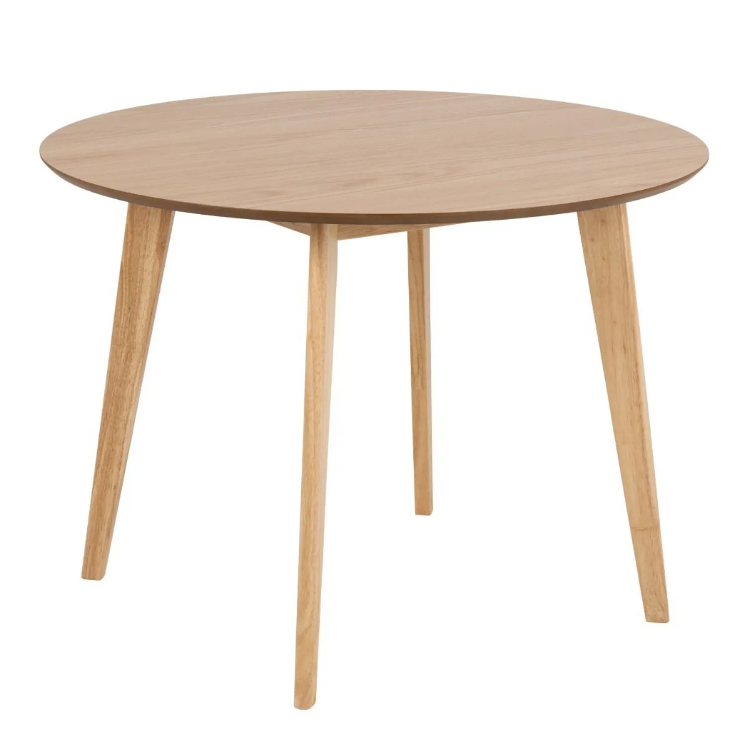 Roxby Round Dining Table in Oak 105x76cm