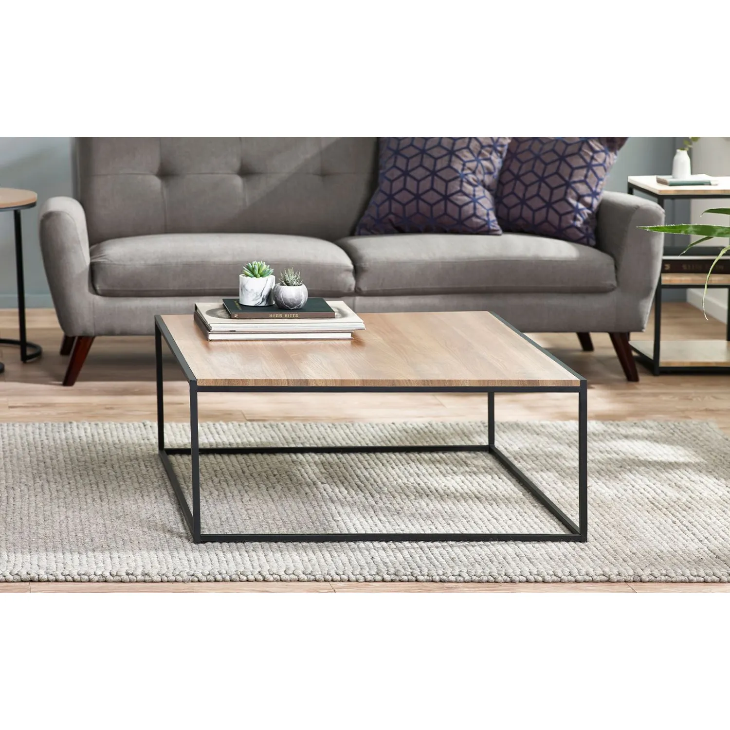 Tribeca Square Coffee Table Sonoma Oak